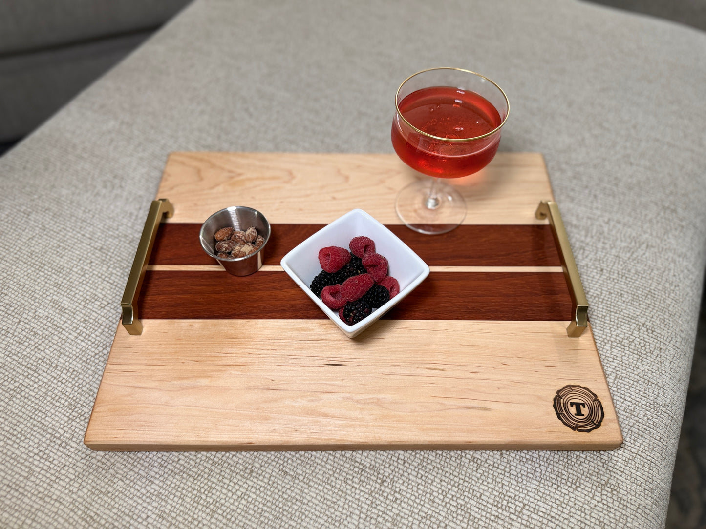 Harvest Light - "Shelby" Serving Tray