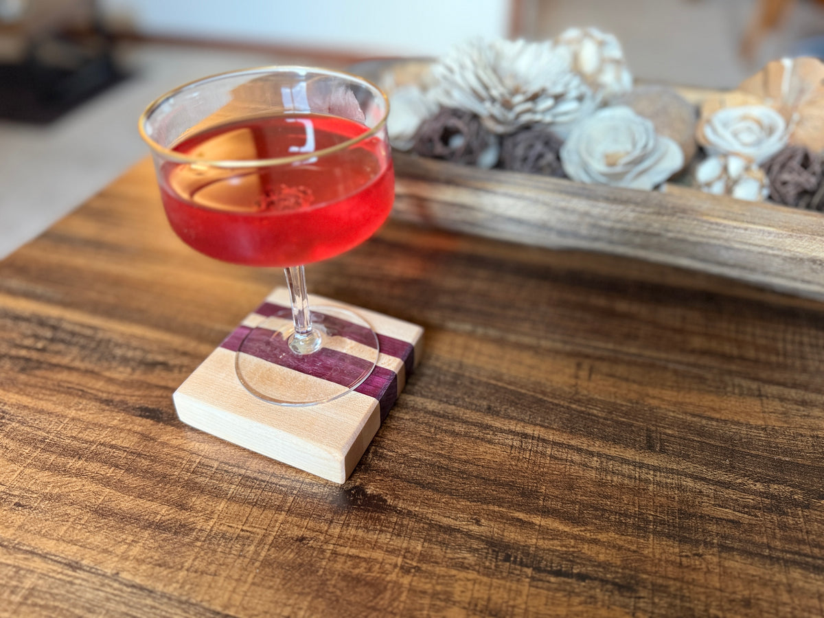 Harvest Light - Violet Hour Coasters