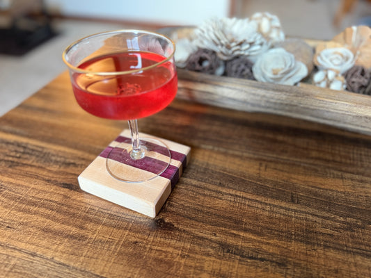 Harvest Light - Violet Hour Coasters