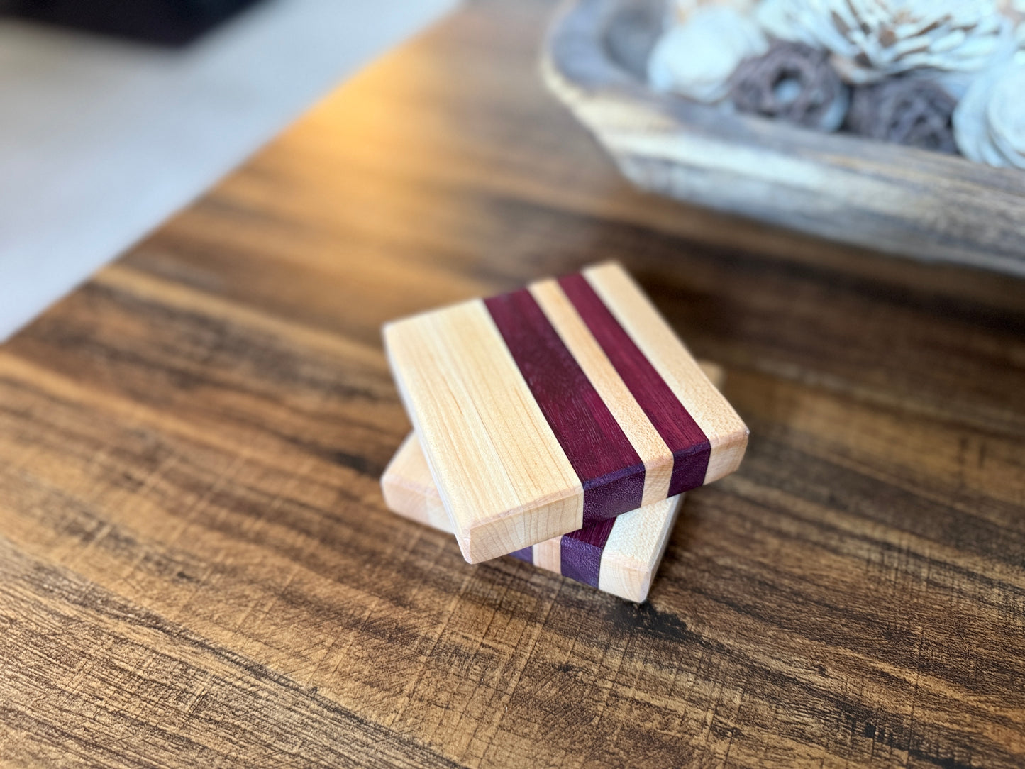 Harvest Light - Violet Hour Coasters